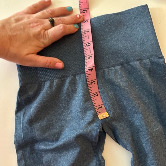 NVGTNg Slate Blue Buttery Soft High Waisted Seamless Activewear Leggings NWT XS - Picture 12 of 16